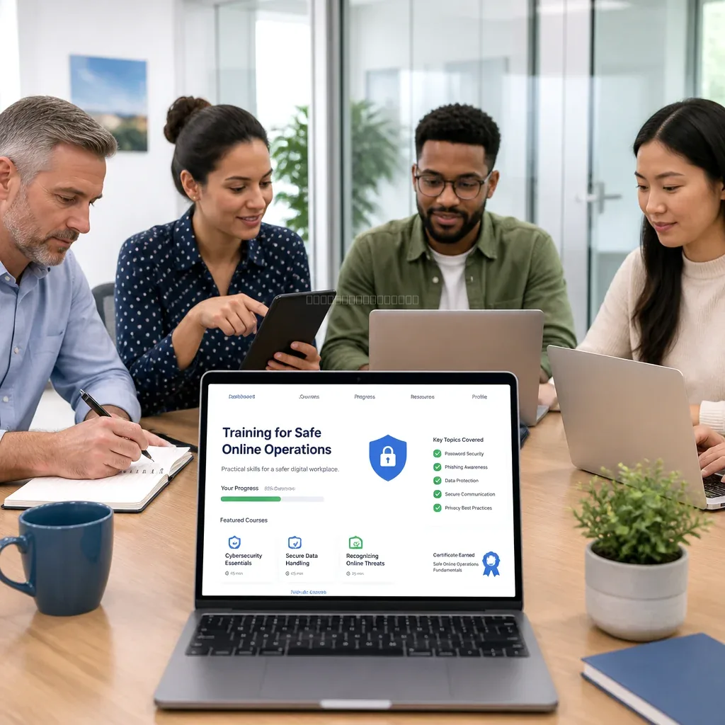 Expert training for secure online operations